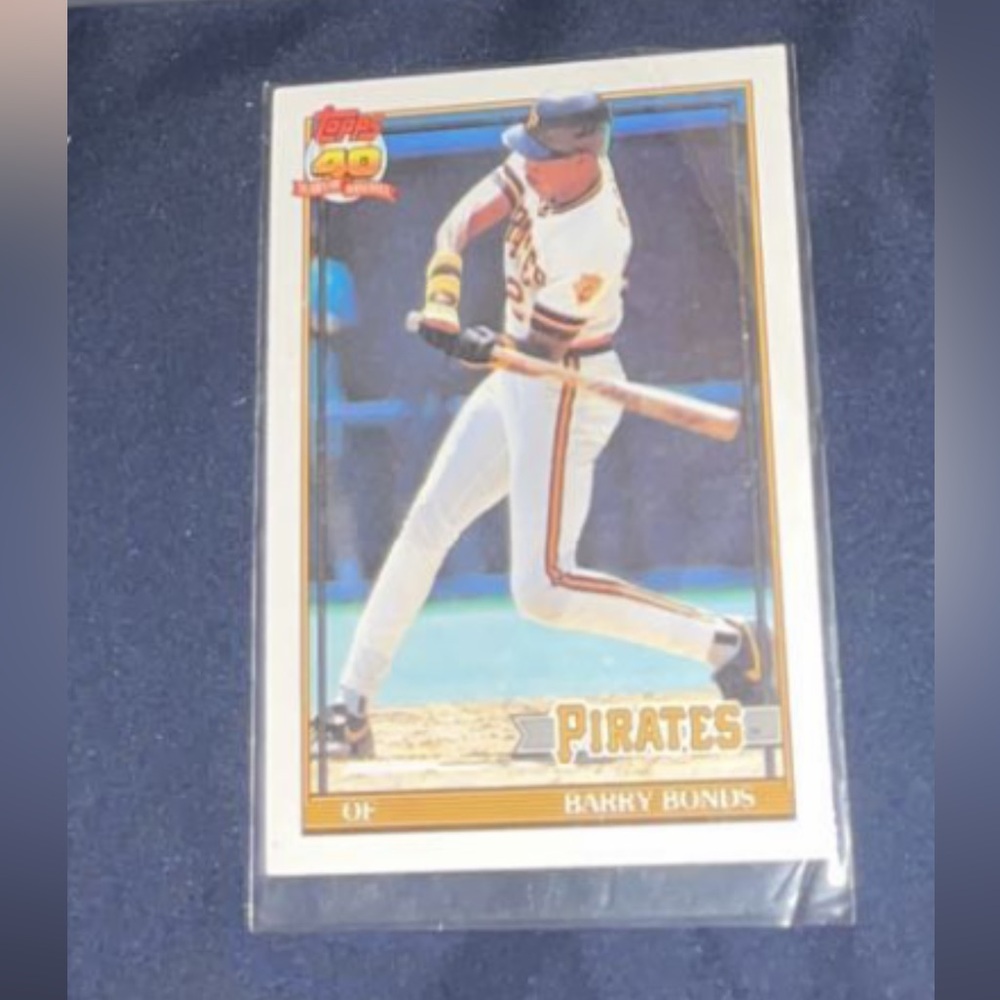 1991 Barry Bonds Topps #570 Mnt 10